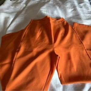 Orange Trouser Pants